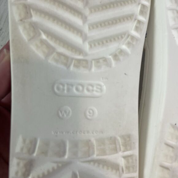 Crocs Vera Bradley Colab Women’s 9 Sloane Slides  Blue Marine Paisley - Picture 8 of 8